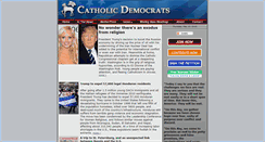 Desktop Screenshot of catholicdemocrats.org